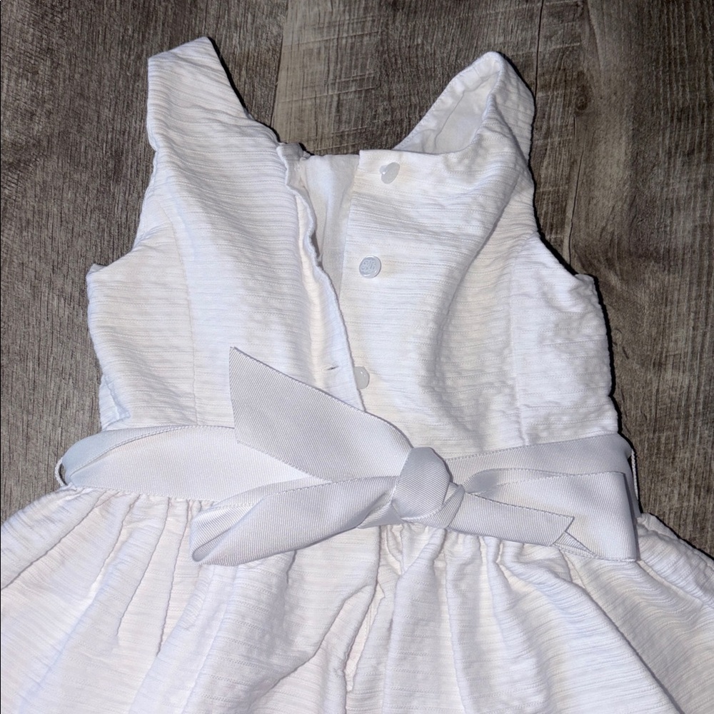 Polo by Ralph Lauren White Kids Girls Formal Dress 3T - Picture 6 of 8